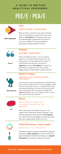 PEEE PEAE Handy Guide