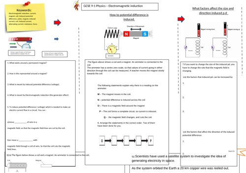 Electromagnetic induction