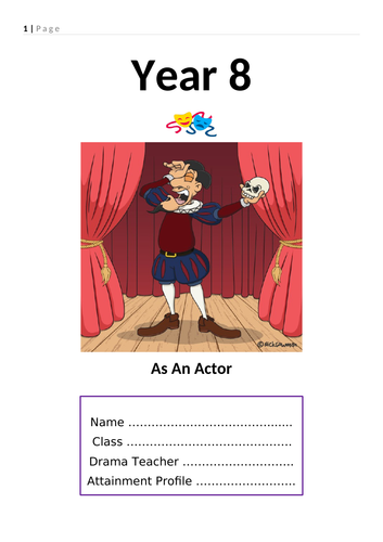 KS3 Drama SOW - skills and techniques