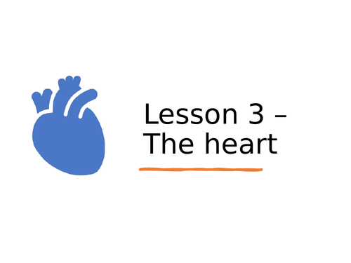 AQA GCSE Biology (9-1) B4.3 The heart - FULL LESSON