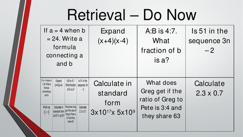 Edexcel GCSE Higher Unit 5 - Angles & Trigonometry