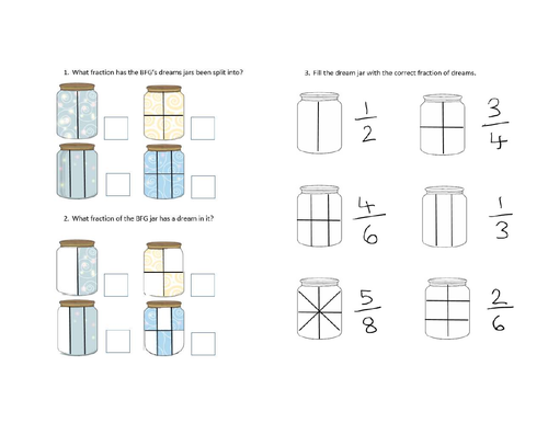 BFG Fractions Year 3