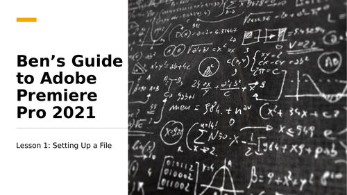 Guide to Adobe Premiere Pro 2021