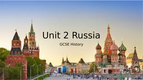 GCSE History: Russia