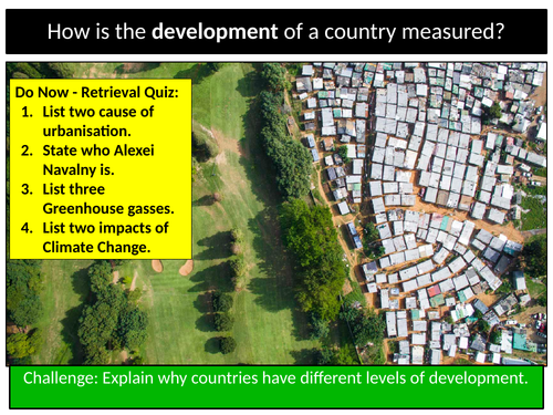 Development Measures | Teaching Resources