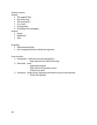 OCR Full A-Level Revision pack