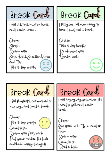 Break Cards