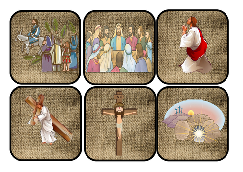 Easter story hunt inc last supper and palm Sunday
