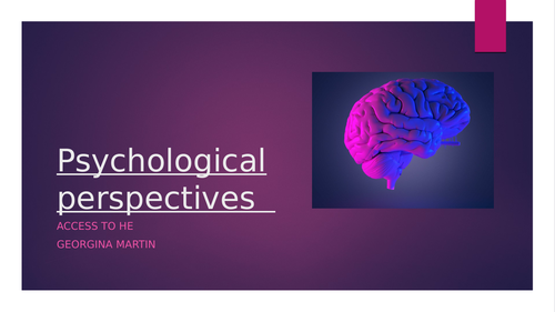 Full psychological Perspectives bundle