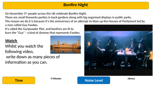 Bonfire Night Poetry