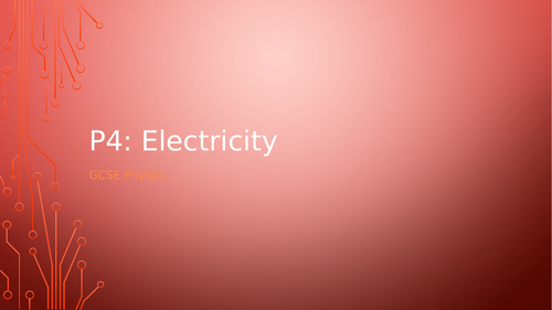 AQA GCSE Physics: Electricity (P4)