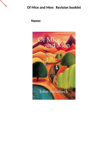 Of Mice and Men revision