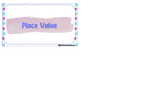 Place Value Activity Pack