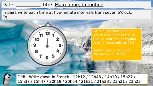 Dynamo 2 Module 4 Ma routine, ta routine Unit 3