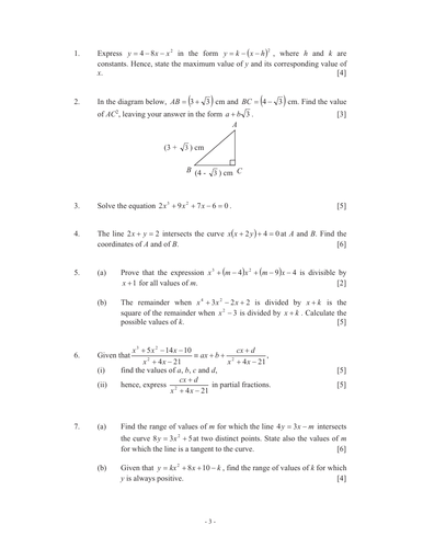 Secondary mathematics resources