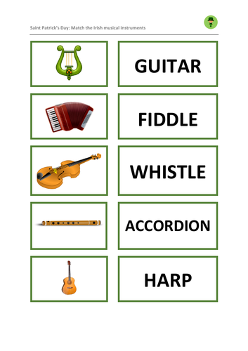 Saint Patrick's Day: Musical Instruments