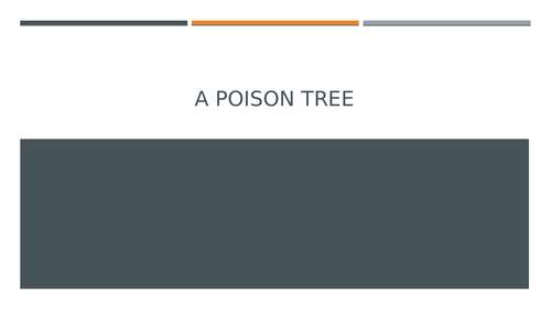A Poison Tree: Remote Learning