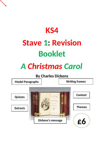 KS4: A Christmas Carol Ultimate Revision Booklet - Stave 1