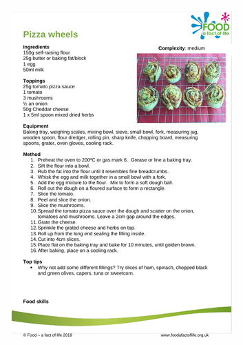 Brilliant baking - Baking recipes for the classroom