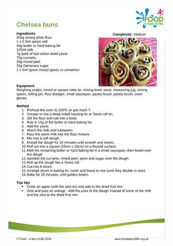 Cooking  brilliant baking recipe ideas.  Teaching Resources
