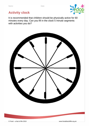 Healthy eating - Staying active