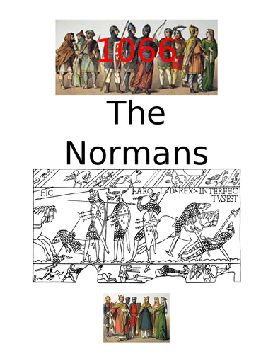 Normans Topic Book Cover Title Page