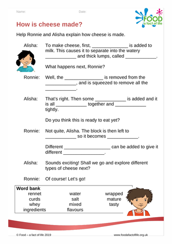 The exciting guests- how is cheese made?