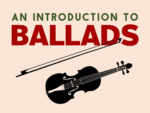 Ballads: An Introduction