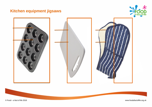 Cooking - Kitchen Equipment Jigsaws