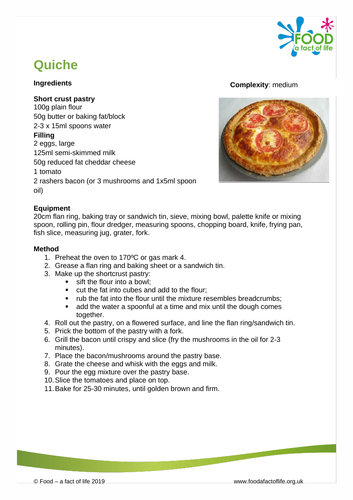 Quiche Recipe