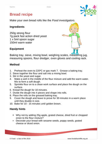 Bread Recipe