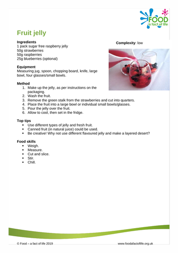 Fruit Jelly Recipe