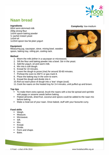 Naan Bread Recipe