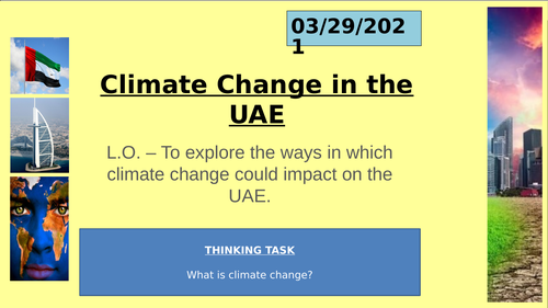 UAE Social Studies - Climate Change and Sustainability