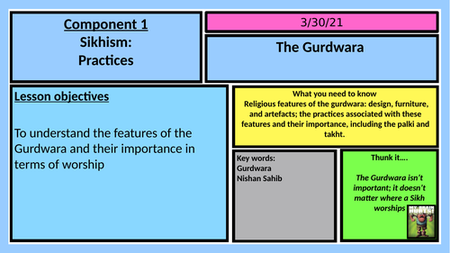 AQA RELIGIOUS STUDIES GCSE : SIKHISM PRACTISES