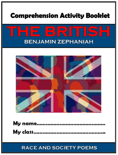 The British - Benjamin Zephaniah - Comprehension Activities Booklet!