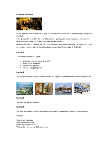 EDEXCEL Studio GCSE French (Higher) - Module 3 - C'est la Fête! - Page 65