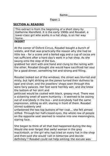 gcse-english-language-paper-1-teaching-resources