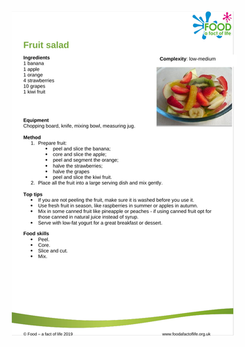 Cool Creations - Fruit Salad Recipe