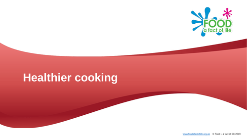 Cooking - Healthier Cooking PowerPoint