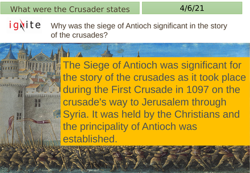What were the Crusader states
