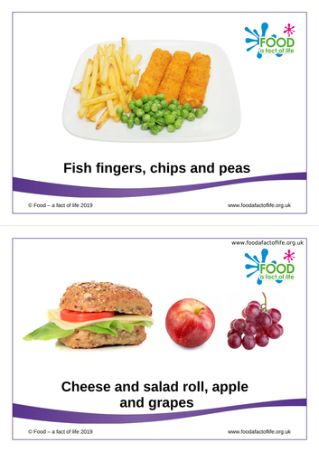 Mealtime Cards - Worksheet