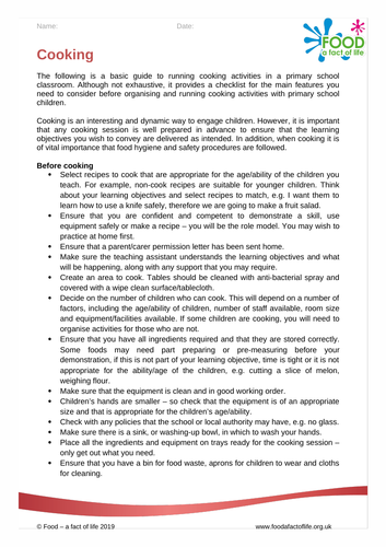 Cooking - Cooking Guide