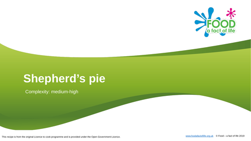 Brilliant Baking - Shepherd's Pie Recipe