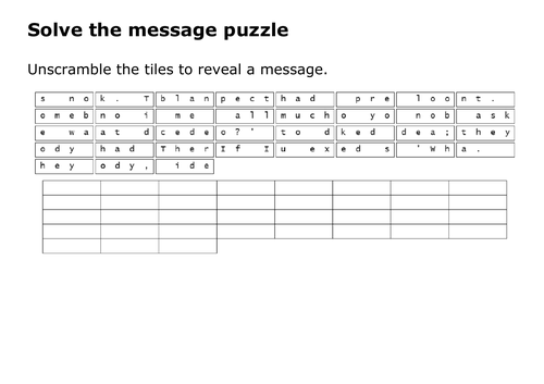 Solve the message puzzle from Prince Philip, Duke of Edinburgh