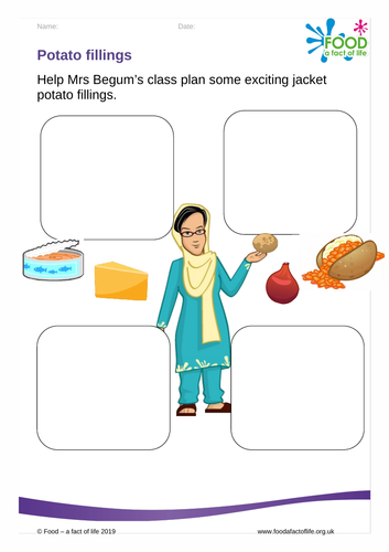 The bucket garden- potato fillings