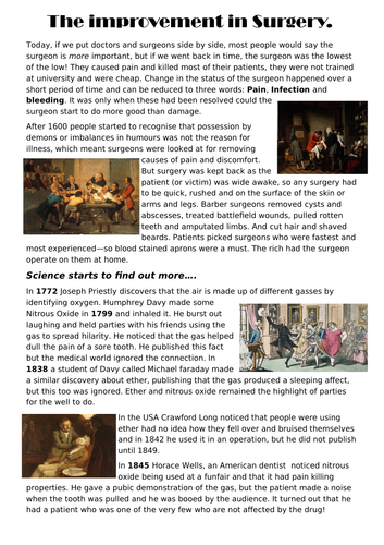 improvements in surgery