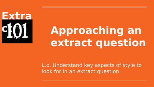 Extract 101- how to prepare for any extract response