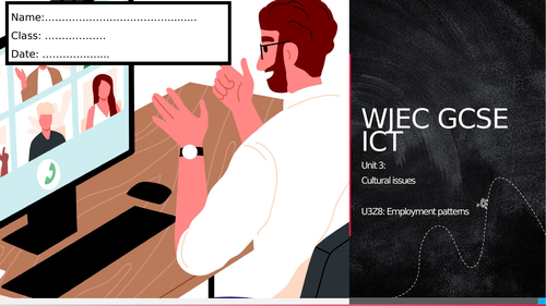 WJEC ICT Unit 3- Employment patterns