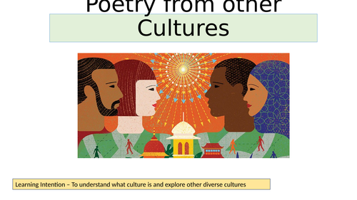 Poetry from Different Cultures